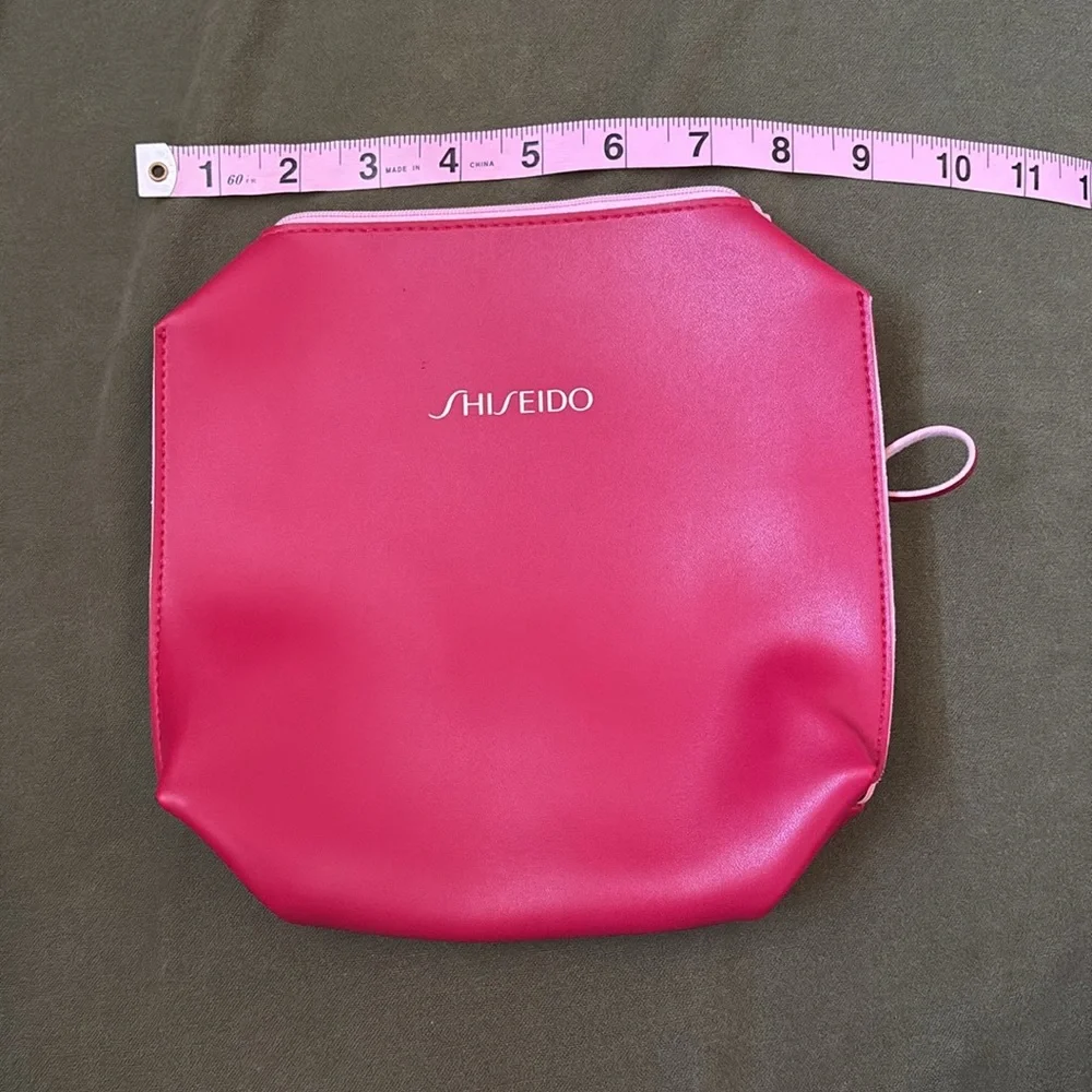 Shiseido Pink Cosmetic Bag